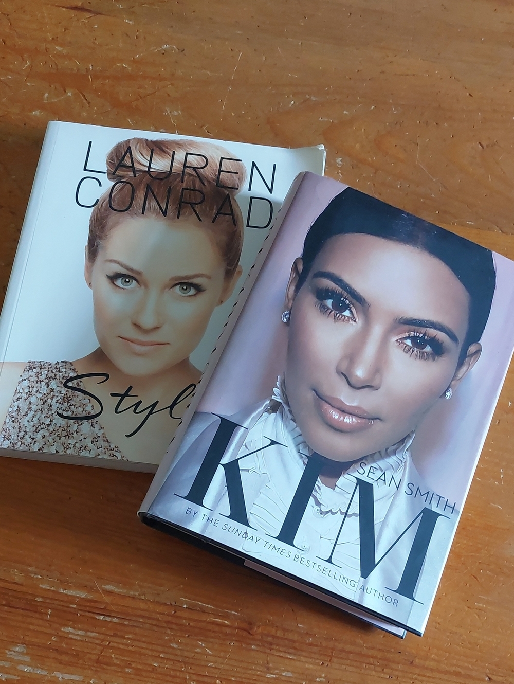 Pop Culture Celebrity Book Lot - Lauren Conrad & Kim Kardashian